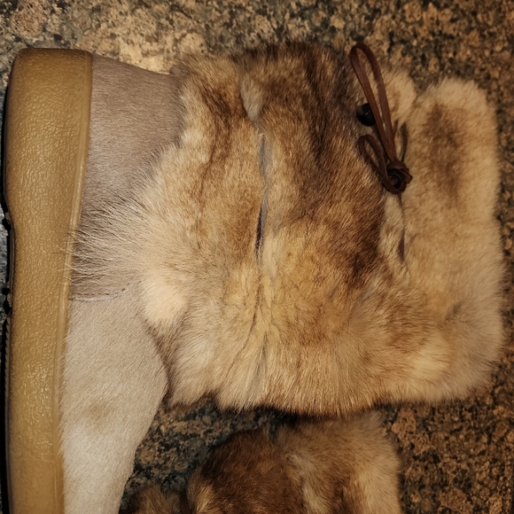 Vega Leather and Fur Boots, Size 39, Made In Italy - Picture 8 of 8